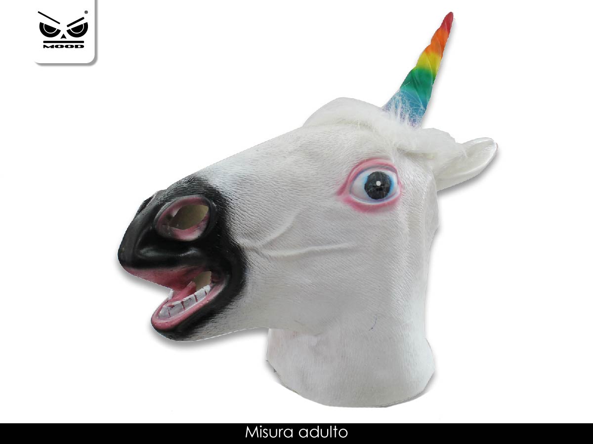 MASCHERA HORROR PVC MORBIDO