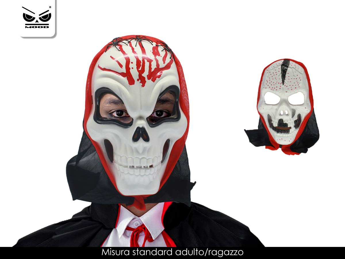 Travestimento Halloween Maschera Teschio Ghost Rider