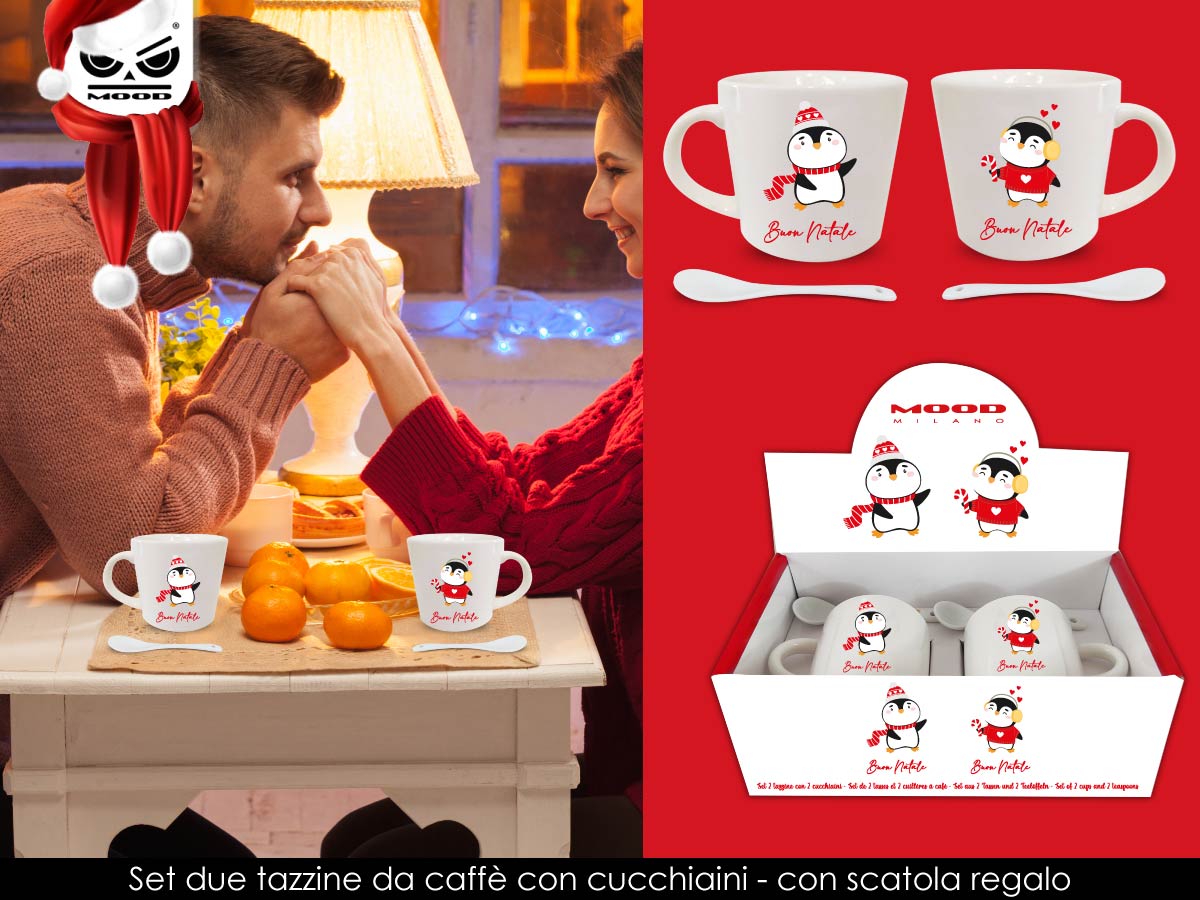 Pinguini Regalo di coppia, Tazza personalizzata per coppie, Regali