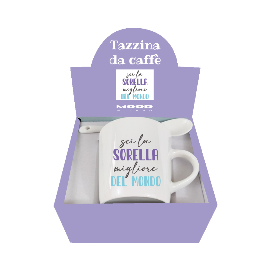 Tazza Sorella Sei la Sorella migliore del mondo Mug 11OZ Idea Regalo Sorella  - ColorFamily